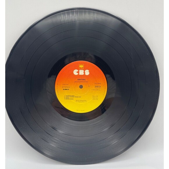 Bruce Springsteen Born to Run LP 1975 First Press Vinyl CBS Landau Misprint RARE - Picture 9 of 13